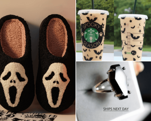 Halloween Home Decor cover photo collage