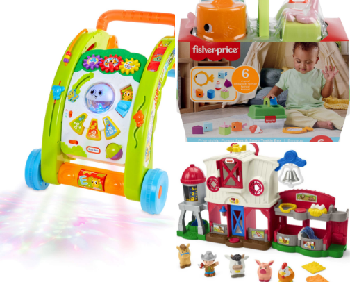 Best toys for 1 year old cover photo collage