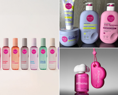 Body mist cover photo collage