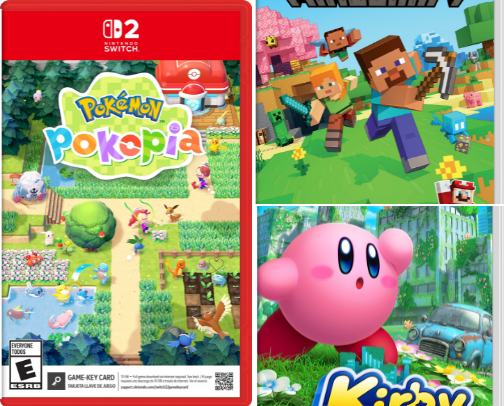 spring nintendo games🌸🌸 cover photo collage