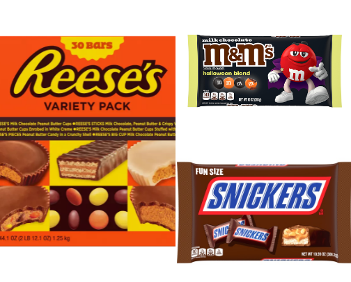Top 10 Sweet Treats to Give Out This Halloween 🎃🍫 cover photo collage