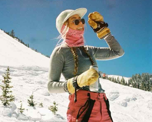 Ski Bum Style ⛷️🍑 cover photo collage