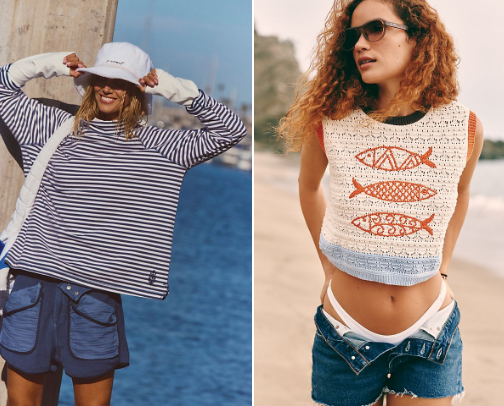 Between The Waves - The Best Coastal Clothing Selection 🌊 cover photo collage