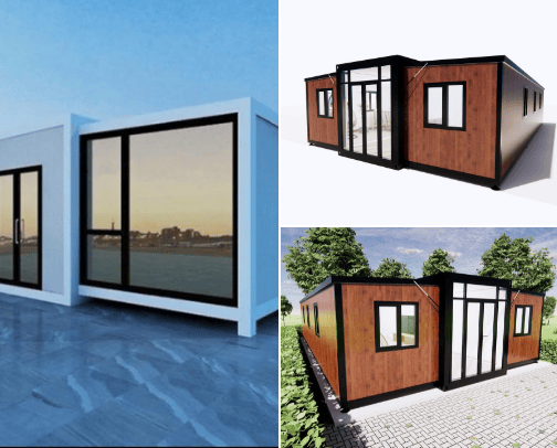 Container Houses cover photo collage