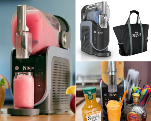 Sip & Chill: Ninja Slushie Ideas cover photo collage