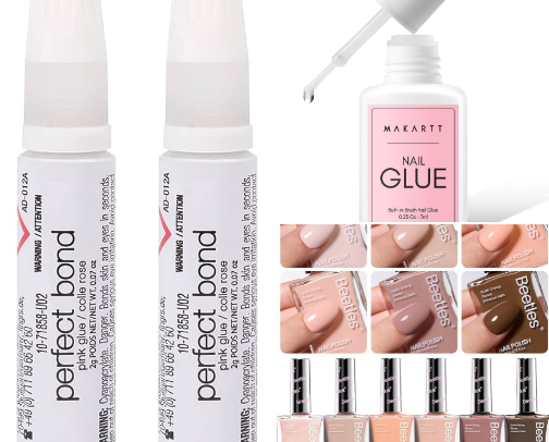 🩷“Level Up Your Nails: Expert-Approved Picks” cover photo collage