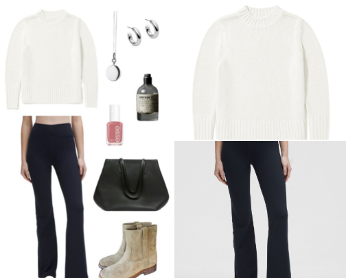 Quiet Ranch Luxury Outfit | Modern Western Minimal Essentials cover photo collage