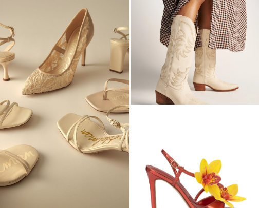 Shoes -  All occasions made for Women - heels, flats, boots, sandals, snow, rain cover photo collage