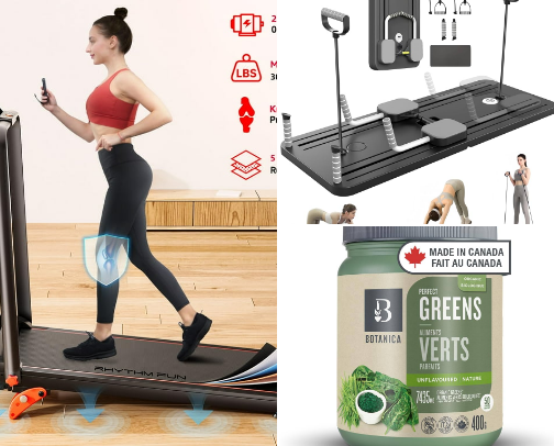 Health and wellness cover photo collage