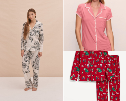 Holiday is waving so here's some sleepwear brands you could try as your gift to your loved ones cover photo collage