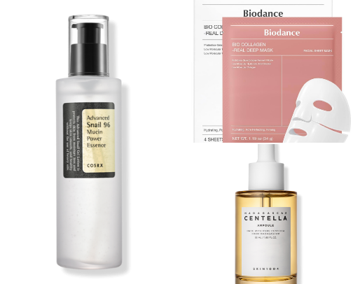 Korean Skincare Essentials: The Glass Skin Starter Pack cover photo collage