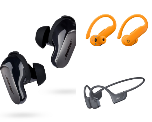 Genuine & High Quality Sports Headphones cover photo collage