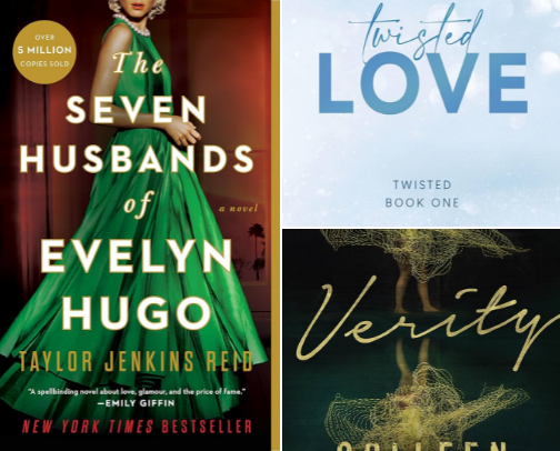 Romance Novel Recs cover photo collage