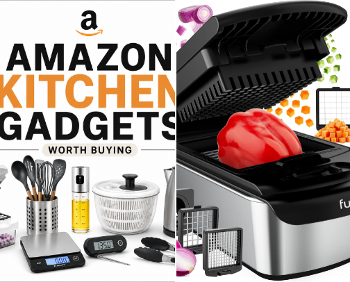Best Amazon Kitchen Gadgets You’ll Actually Use cover photo collage
