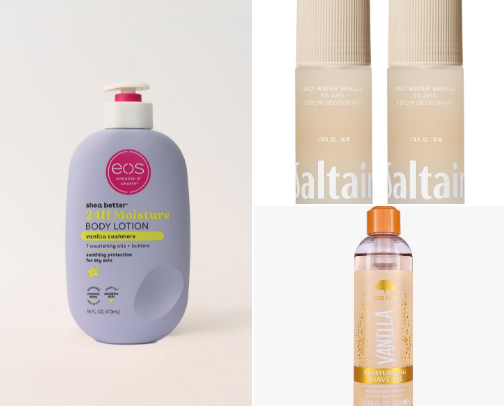 Body products! cover photo collage