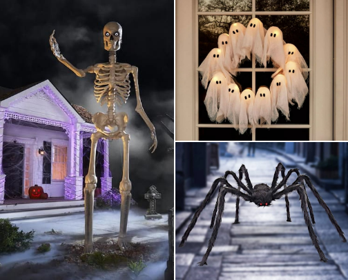 Frightfully Fabulous: Halloween Picks for outdoor and indoor spooky decor cover photo collage