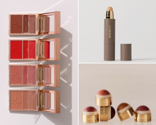 my makeup product essentials for the glowy angel girlies ✨ cover photo collage