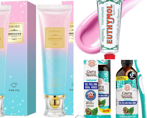 oral hygiene favs cover photo collage