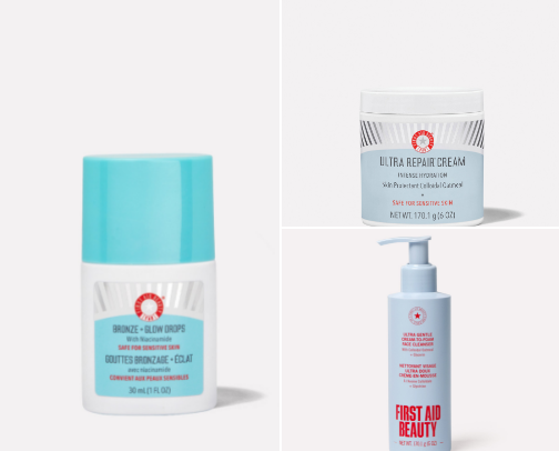 The BEST beauty products for my sensitive skin girls cover photo collage