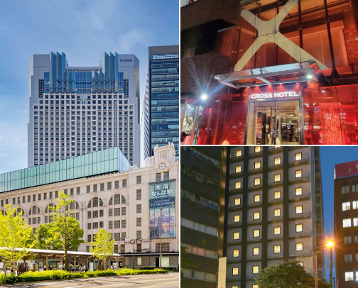 Best Hotels in Namba Osaka 🇯🇵 cover photo collage