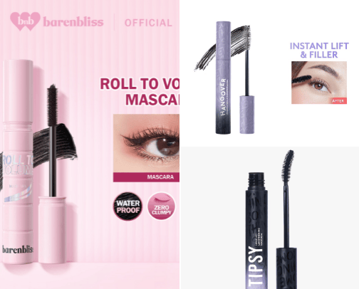 AFFORDABLE MASCARA cover photo collage