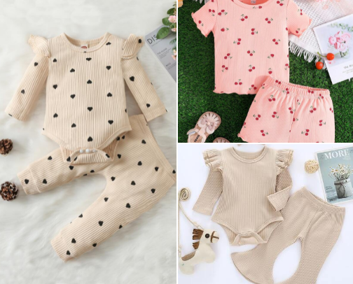Fav Shein baby girl clothes 🧸 cover photo collage