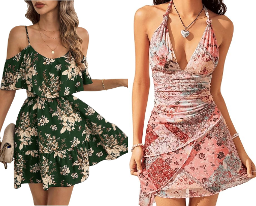 Cute Dresses for summer cover photo collage