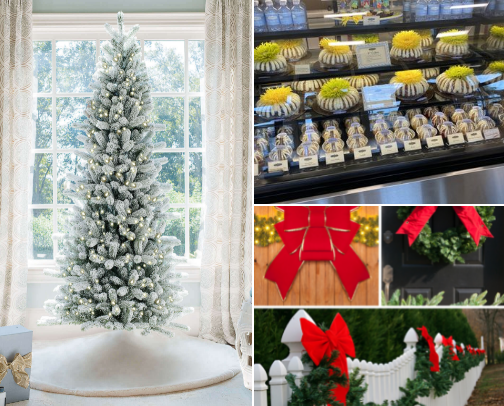 Southern Christmas cover photo collage