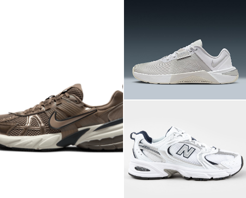 Go-to gym shoes cover photo collage