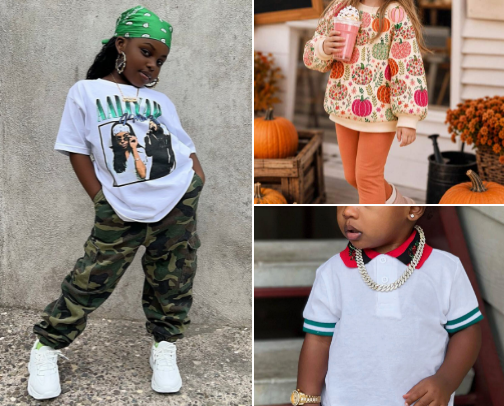 Kids Fashion cover photo collage
