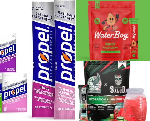 Hydration summer cover photo collage
