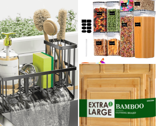 Kitchen accessories🧑‍🍳 cover photo collage