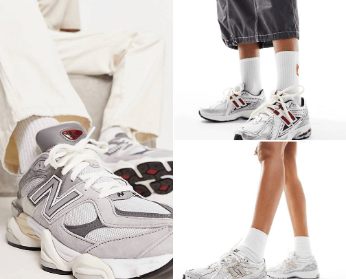 New Balance cover photo collage