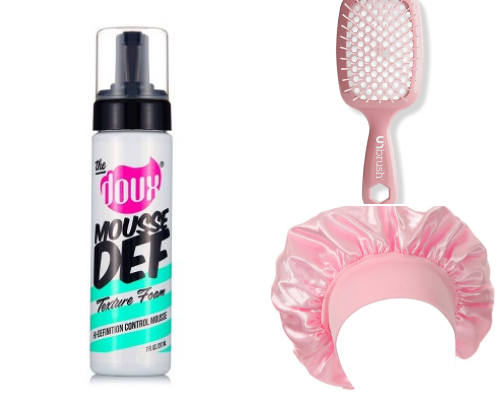 The Best Curly Girl Products cover photo collage