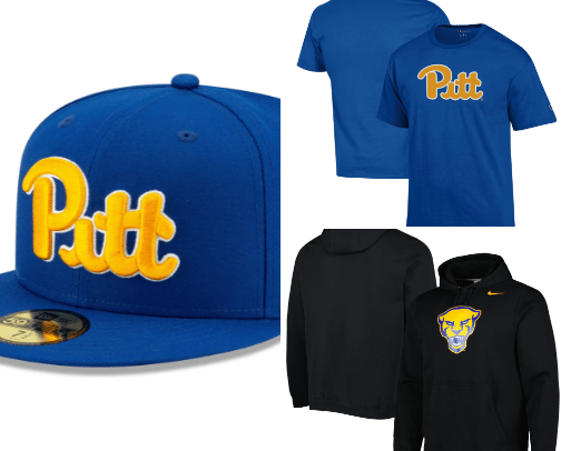 University of Pittsburgh Merch cover photo collage