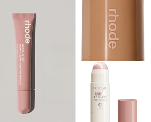 MAKE UP & GLOW UP cover photo collage