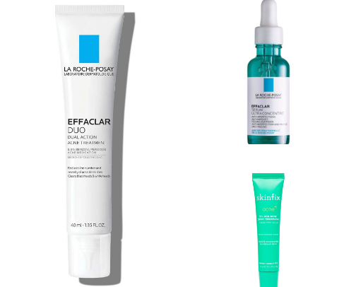 The best skincare products cover photo collage