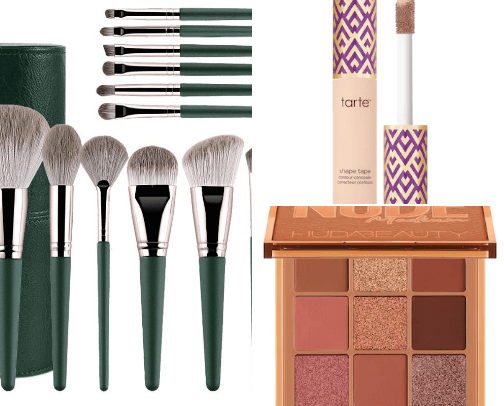 What you can find in my makeup bag💄 cover photo collage