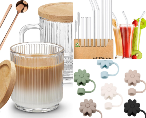 For the Cup Girlies *Sip Sip* cover photo collage