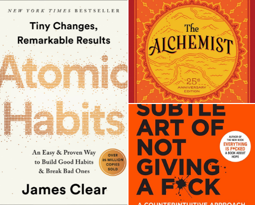 BEST SELF-DEVELOPMENT BOOKS cover photo collage