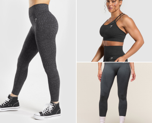40 Must-Have Gymshark Essentials for Gym Lovers: International Bestsellers for Men & Women cover photo collage