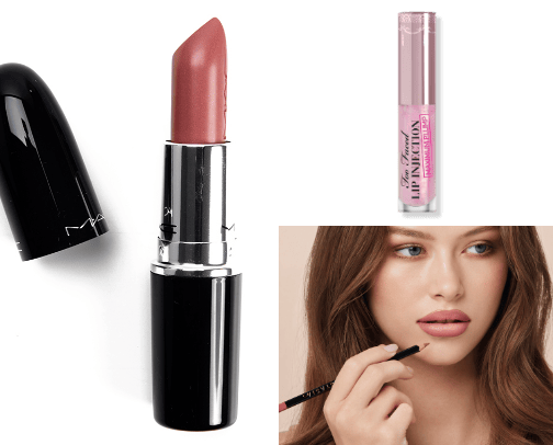 Everything for the perfect lip combination cover photo collage