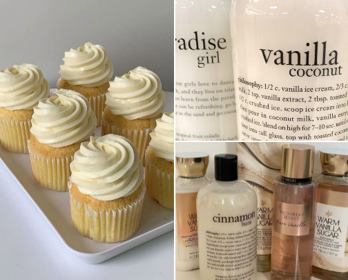 Smell Like a Vanilla Dream cover photo collage