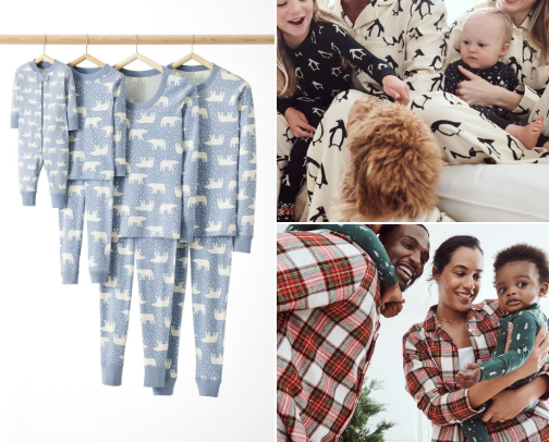 Sleepwear cover photo collage