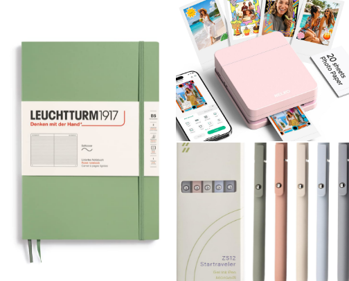 📔 Cozy Journaling Essentials: Best Journals, Pens & Supplies for Beginners cover photo collage