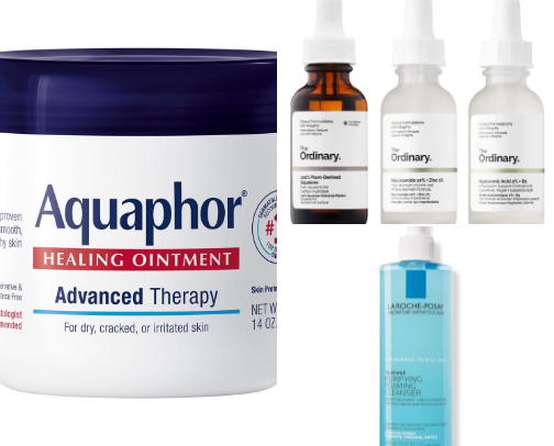 Skincare Faves cover photo collage