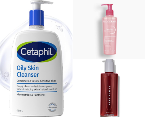 Best Budget Skincare Routine for Oily & Acne-Prone Skin (Affordable + Beginner Friendly)🩷 cover photo collage