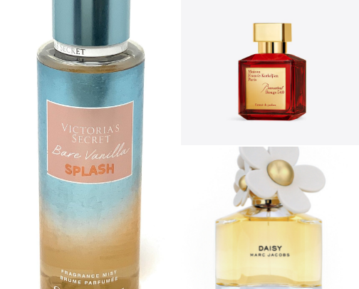Perfumes cover photo collage