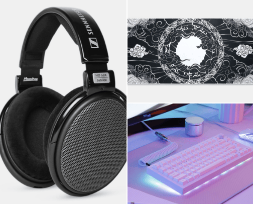 starter gaming set cover photo collage