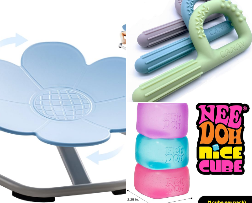 Sensory Seeking & Other Helpful Autism-Related Products cover photo collage